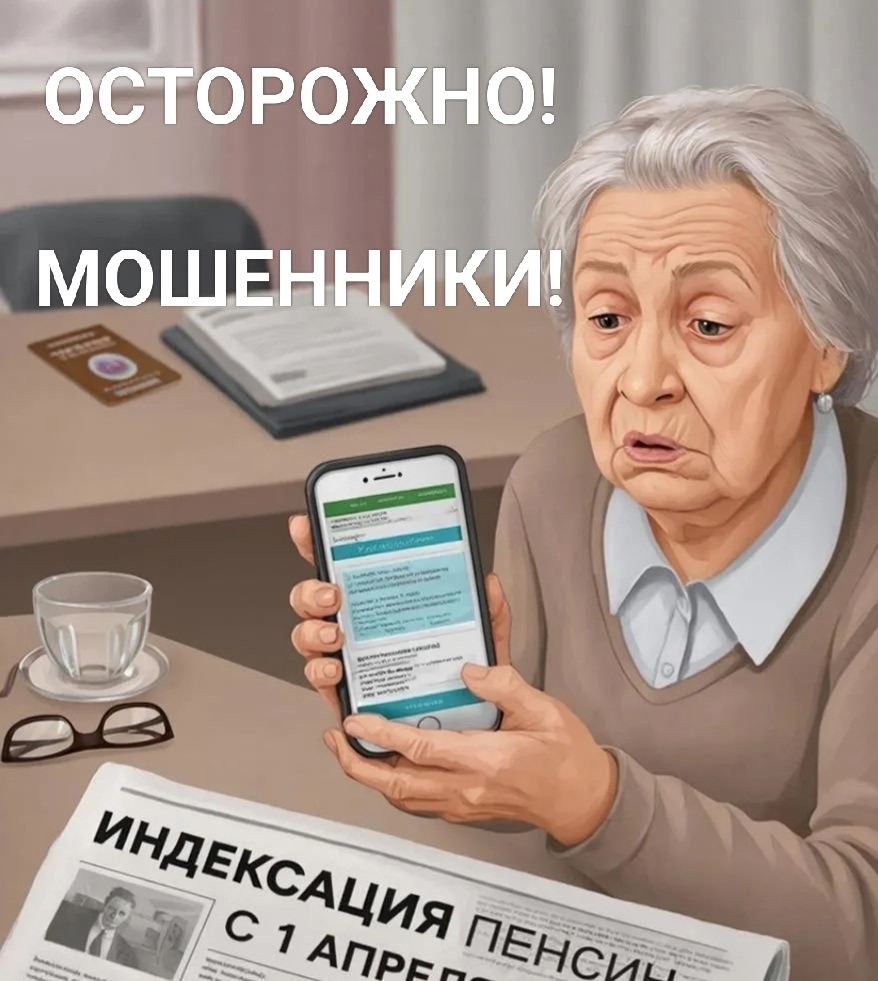 Актуальные схемы кибермошенничества. «Увеличение пенсии»